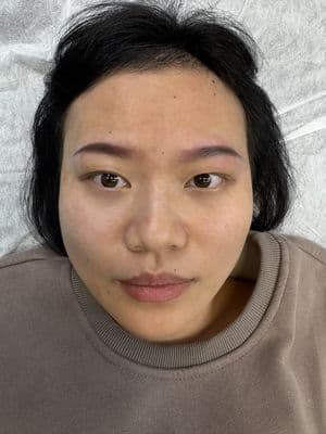 Ombre Powder Brows — eyebrow result by Shimmy