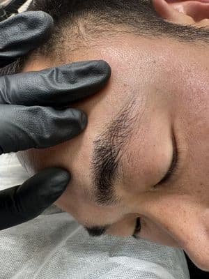 Eyebrow Embroidery result by Shimmy